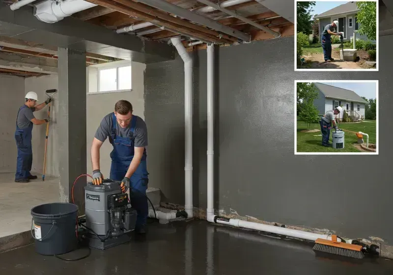 Basement Waterproofing and Flood Prevention process in Fairview, NJ